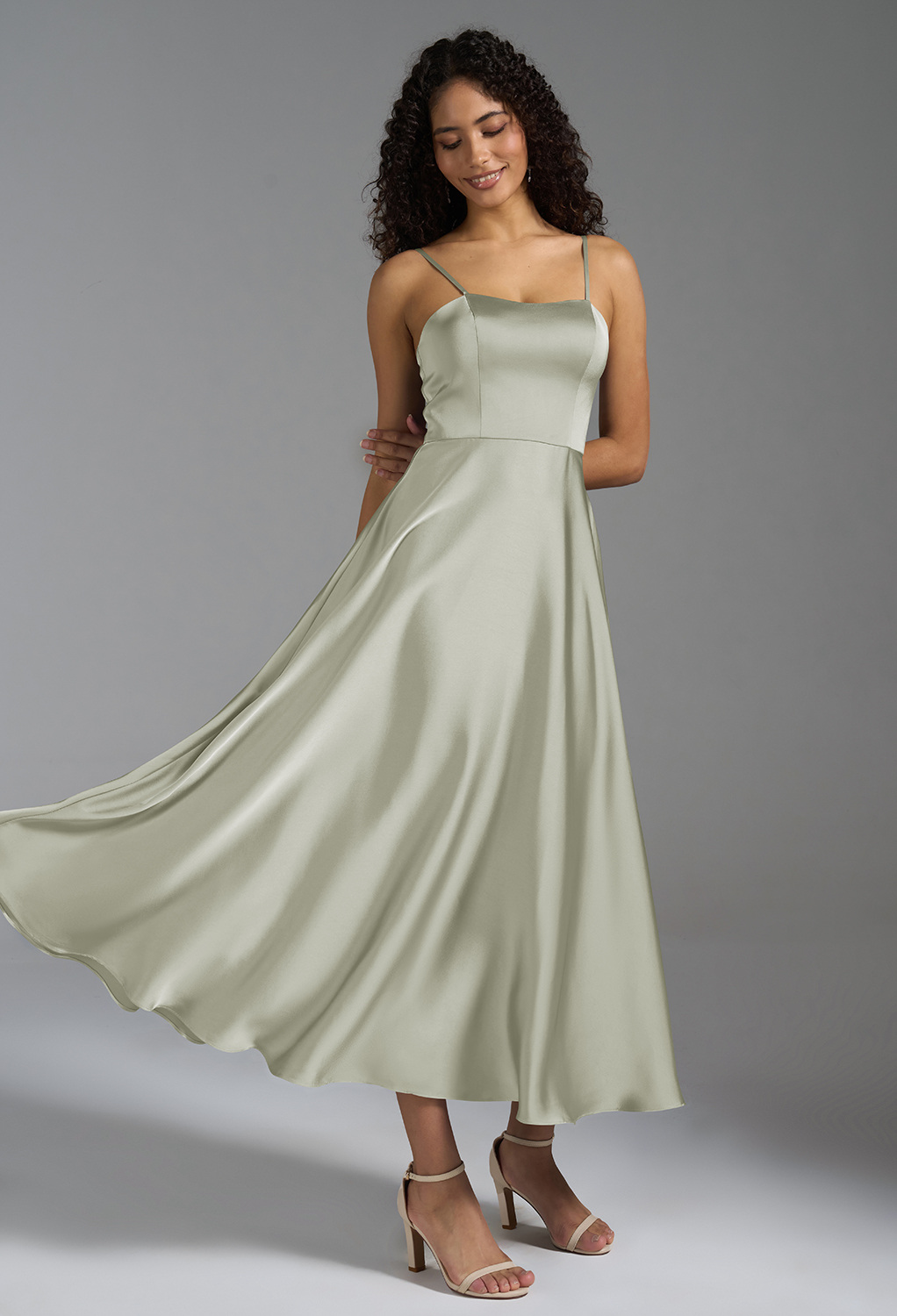 AW Lexi Sage Green  Casual Wedding Guest Dresses